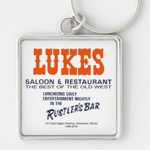 Lukes Saloon and Restaurant, Westmont, IL Schlüsselanhänger