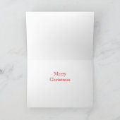 Lukes Weihnachtsgeschichte Feiertagskarte (Innenseite)