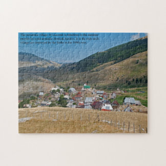 Lukomir Bosnien Mountain Village Puzzle