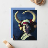 Lukrezia Mitteilungskarte (Vorderseite/Rückseite Beispiel)