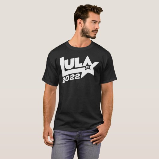 Lula 2022 13 PT eleições presidenciais Brasil 2022 T-Shirt (Vorne ganz)