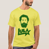 Lula 2022 13 PT Lula Livre Lula Presidente Brasil T-Shirt (Vorderseite)