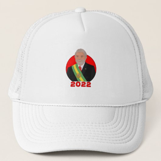 Lula 2022 truckerkappe (Vorderseite)