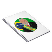 Lula Brasilien Notizblock (Rechte Seite)