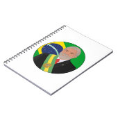 Lula Brasilien Notizblock (Linke Seite)