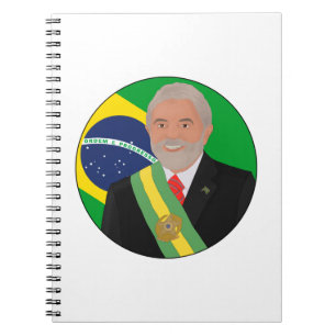 Lula Brasilien Notizblock