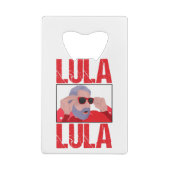 Lula Meme mit Sonnenbrille Geldbeutel Flaschenöffner (Rückseite)