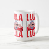 Lula Meme mit Sonnenbrille Kaffeetasse (VorderseiteRechts)