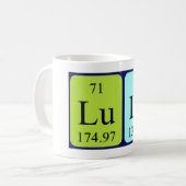 Lula Periodenname Tasse (Vorderseite Links)
