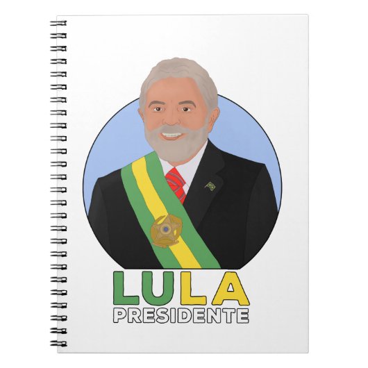 Lula Presidente Notizblock (Vorderseite)