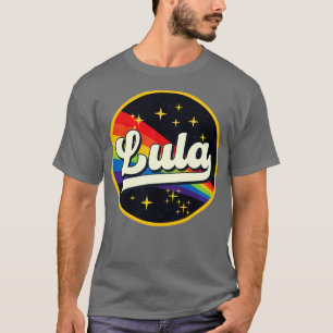 Lula Rainbow in Space Vintag Style T-Shirt