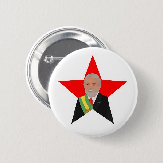 Lula Red Star Button (Vorne & Hinten)