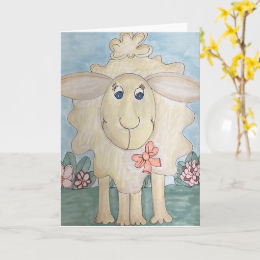 Lulabelle Notecard Karte (Gelbe Blume)