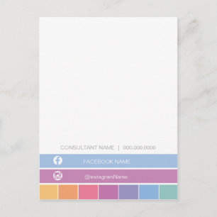 LuLaRoe Vielen Dank / Care Instruction Card Postkarte