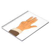 Lulas links Hand Notizblock (Linke Seite)
