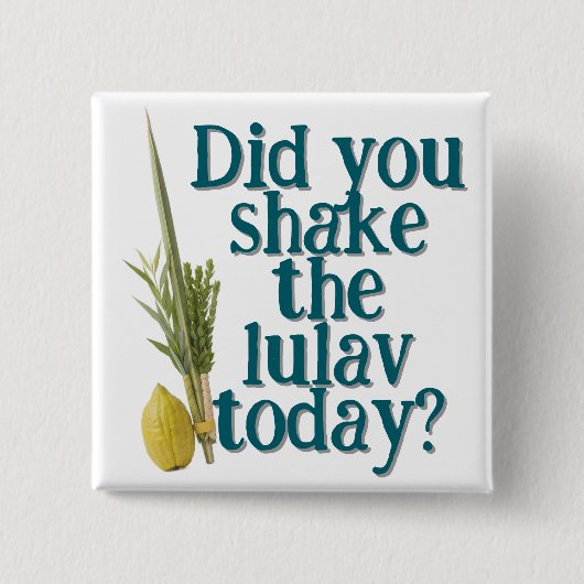 Lulav Button (Vorderseite)