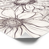 Lulav Segen auf Hebräisch für Sukkot Poster (Ecke)