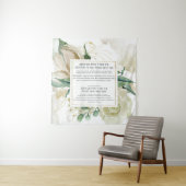 Lulav zittert Segen auf Hebräisch - Sukkah Dekorat Wandteppich (Beispiel)