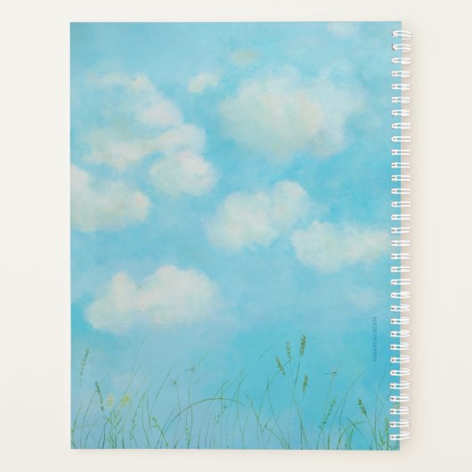 'Lullaby' Butterfly Day Planner Planer (Rückseite)