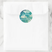 Lullaby Clouds Custom Stickers Labels (Tasche)