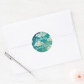 Lullaby Clouds Custom Stickers Labels (Umschlag)
