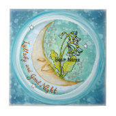 Lullaby Moon Babyfliese Fliese (Vorderseite)