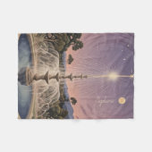 Lullaby-Personalisiert Fleecedecke (Vorderseite (Horizontal))