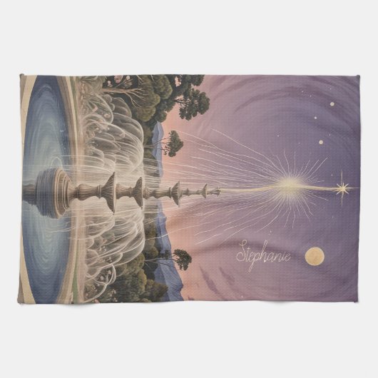 Lullaby-Personalisiert Geschirrtuch (Horizontal)