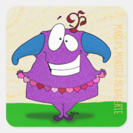 Lulu, Aufkleber