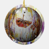 Lulu Ballerina Keramik Ornament (Hinten)