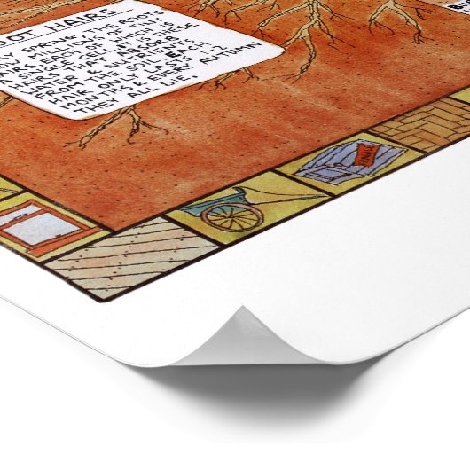 Lulu-Baumposter Poster (Ecke)