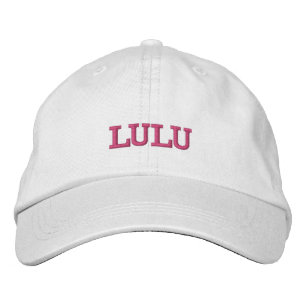 Lulu Bestickte Baseballkappe