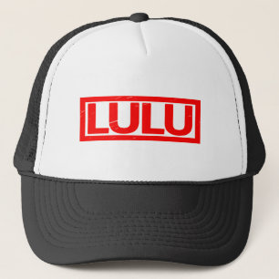Lulu Briefmarke Truckerkappe