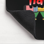 Lulu Darling Naughty oder Nice List Weihnachten Pa Mousepad (Ecke)