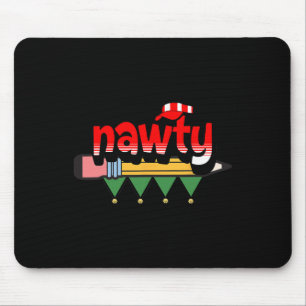 Lulu Darling Naughty oder Nice List Weihnachten Pa Mousepad