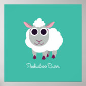 Lulu das Schaf Poster (Vorne)