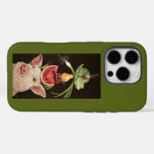 Lulu das Schwein iPhone 16 Pro Hülle (Rückseite (Horizontal))