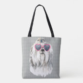 Lulu der Lhasa Tasche (Rückseite)
