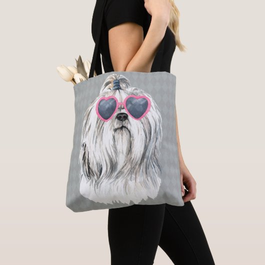 Lulu der Lhasa Tasche (Von Nahem)