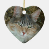 Lulu die Katze Keramikornament (Hinten)