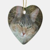 Lulu die Katze Keramikornament (Links)