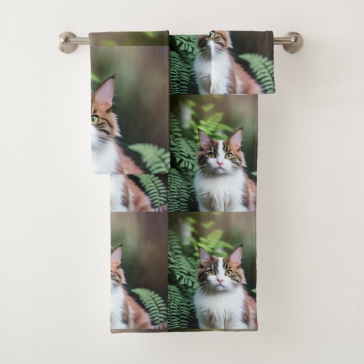 Lulu Die Ragdoll Katze, Badetücher Set (Insitu)