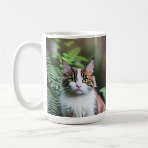 Lulu Die Ragdoll Katze, Tasse des Kaffees
