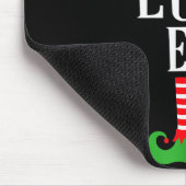 Lulu Elf Family Matching Group Christmas Gift Funn Mousepad (Ecke)
