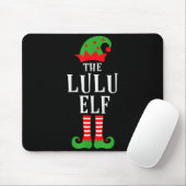 Lulu Elf Family Matching Group Christmas Gift Funn Mousepad (Mit Mouse)