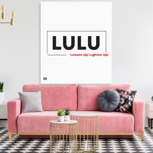 LULU LEINWANDDRUCK (Insitu (Wohnzimmer))