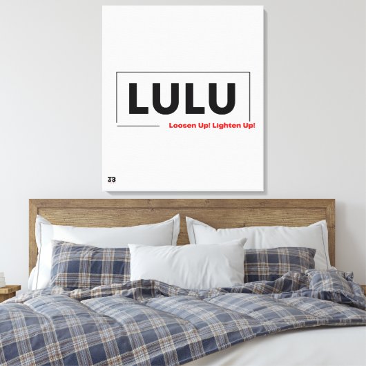 LULU LEINWANDDRUCK (Insitu (Schlafzimmer))