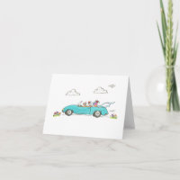 Lulu-Notizen / Cabrio 4x 5.6-Notenkarte