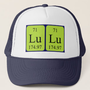 LuLu periodischer Tabellenname Truckerkappe