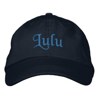 Lulu Personalisiert bestickte Baseballkappe